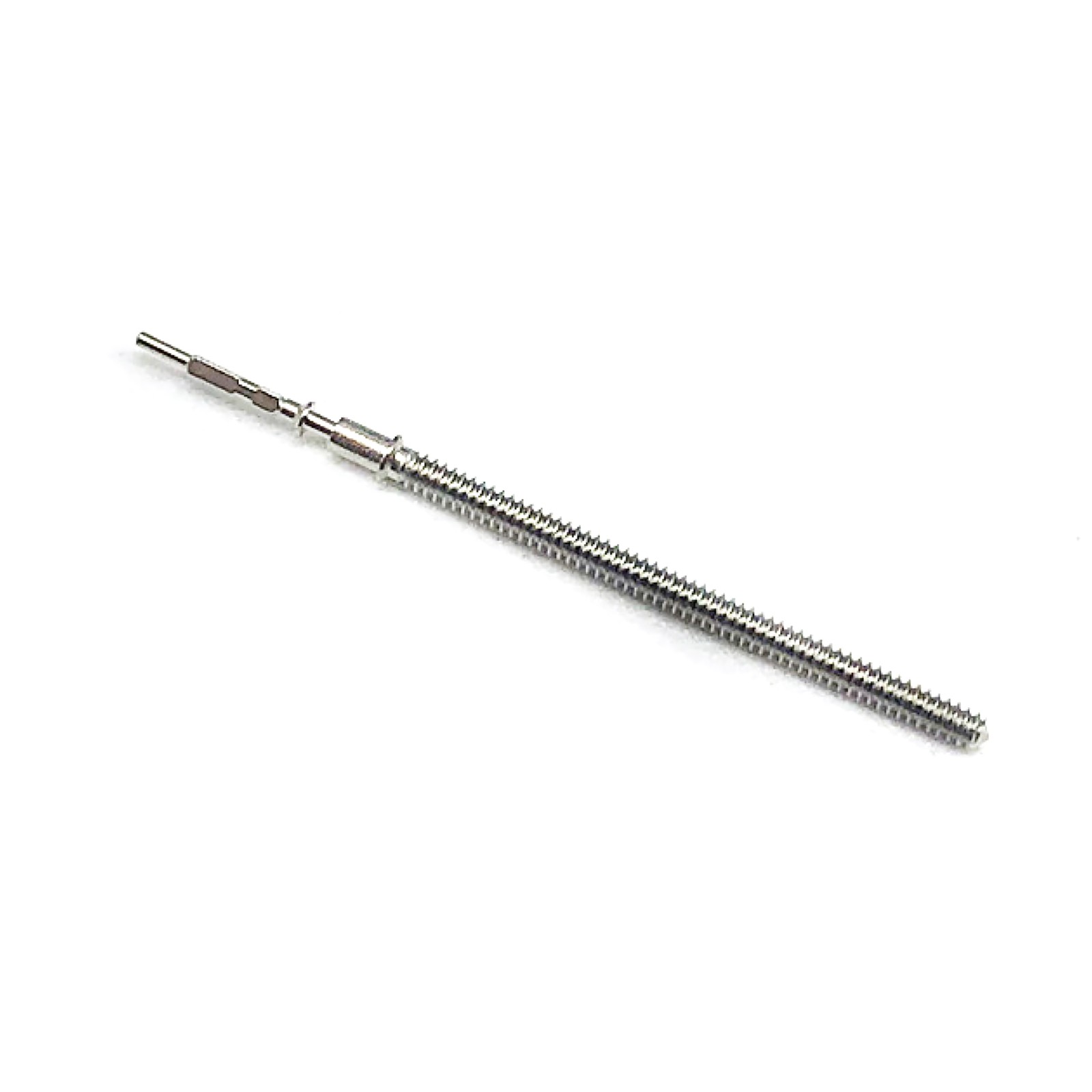 Watch Stem For VD53 VD57 Movement Metal Silver Watch Winding Stem Replacement