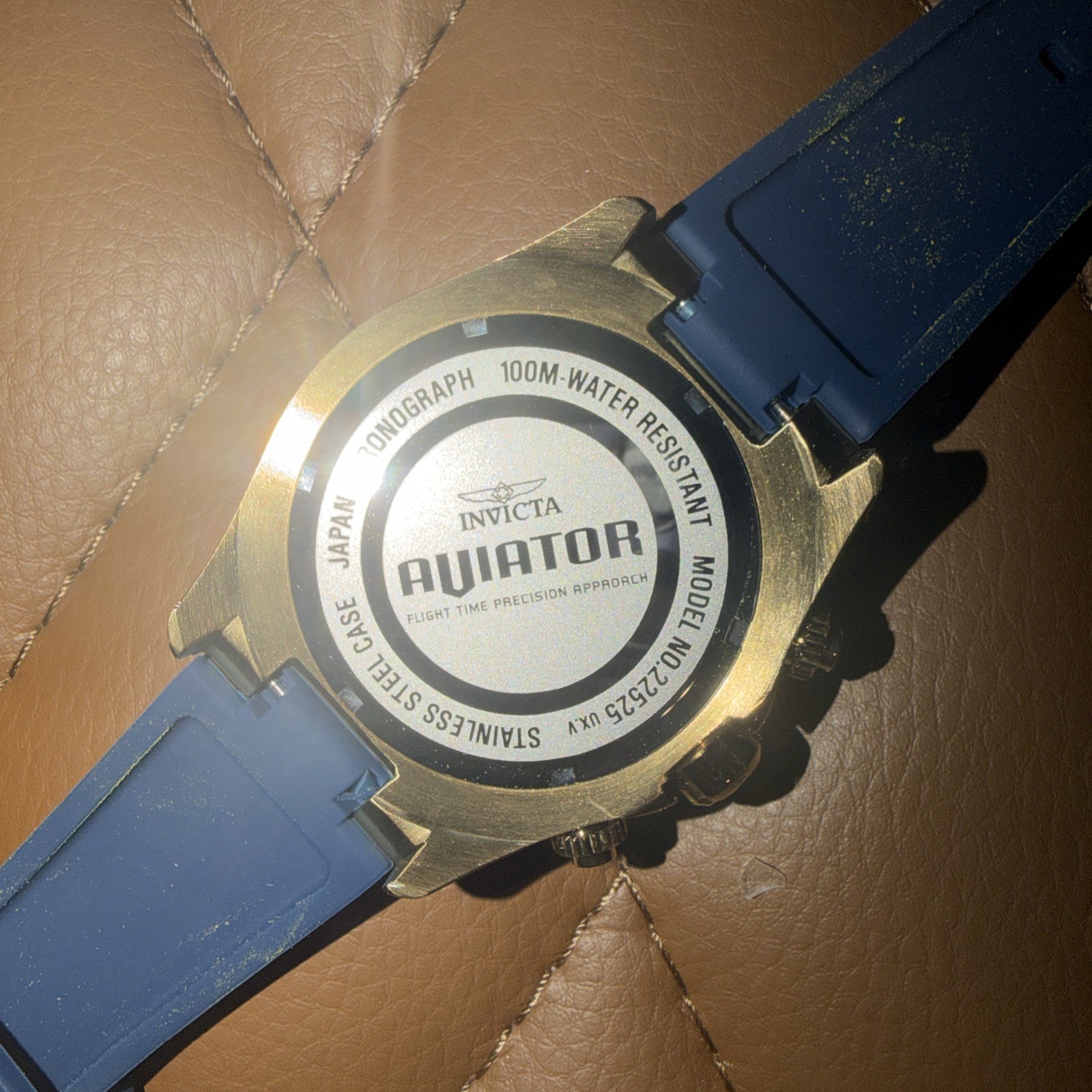 Invicta Aviator Propel 49mm Men’s Watch Blue Flame Fusion Crystal 22525