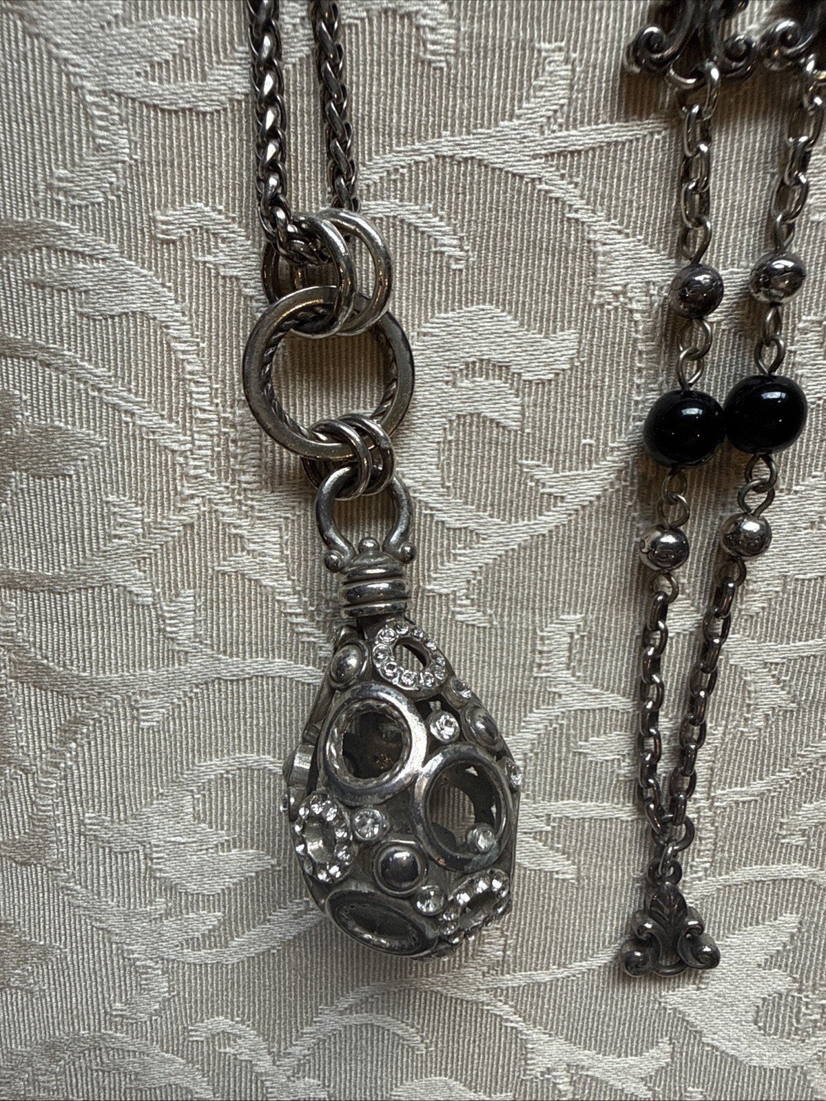 Lot of 4 Brighton 32″ to 36″ necklaces. With extra free bonus.