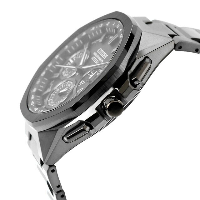 CITIZEN Attesa CC4105-69E Black Titanium Satellite Wave GPS Eco-Drive Watch 44mm