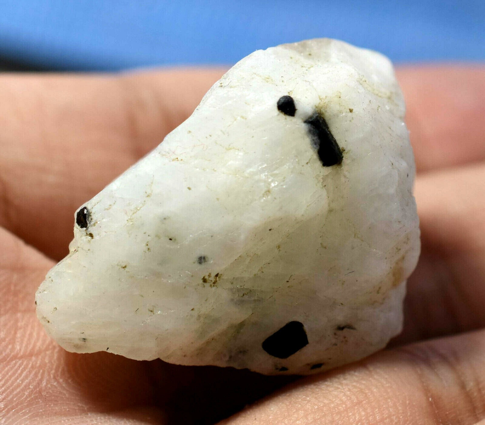 89.60 Ct Natural Fire Ceylon Moonstone Unheated Specimen Top Quality Rough