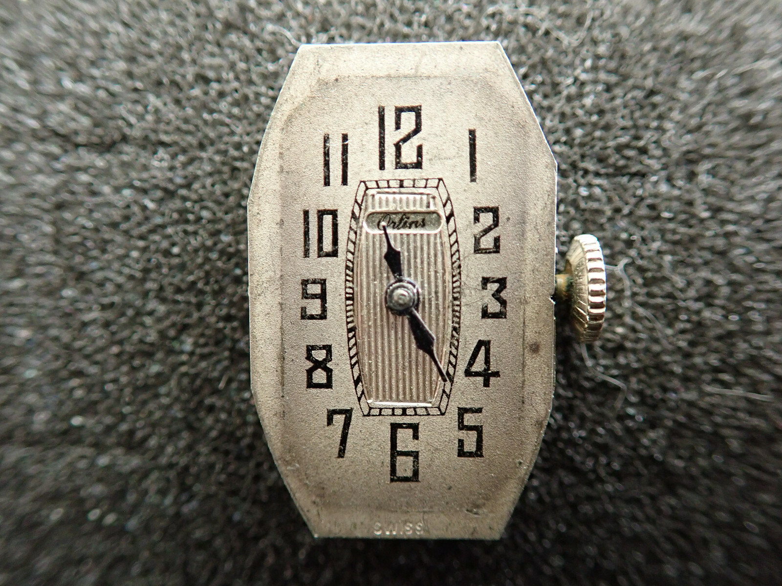 VINTAGE 24.7MM ORLINS WATCH CO. SWISS WRIST WATCH MOVEMENT – NOT RUNNING