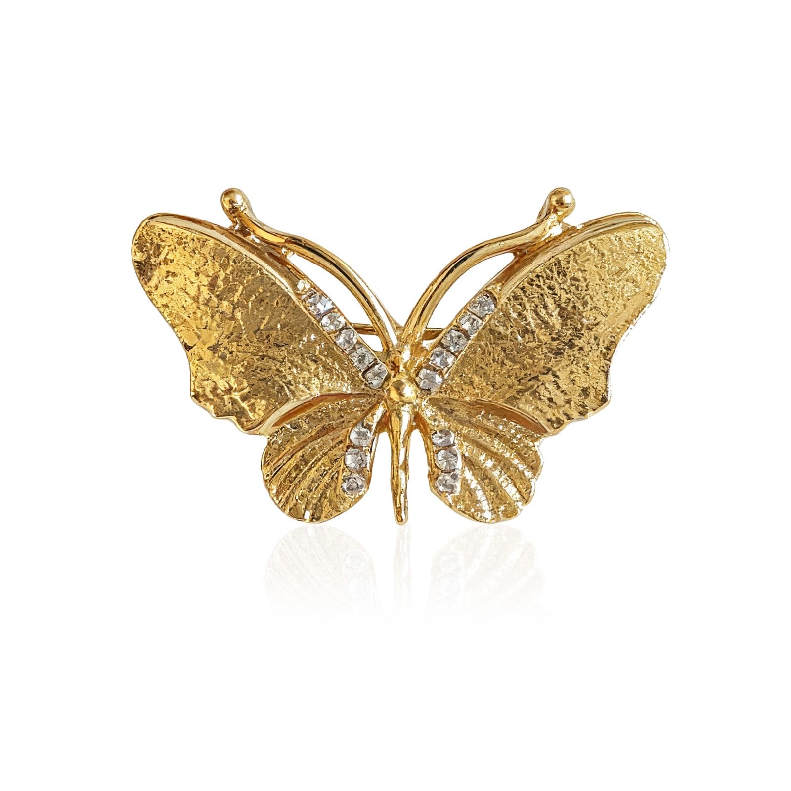 Gold Butterfly Broochs Pin for Women,Small Elegant Butterfly Brooch for Lapel…