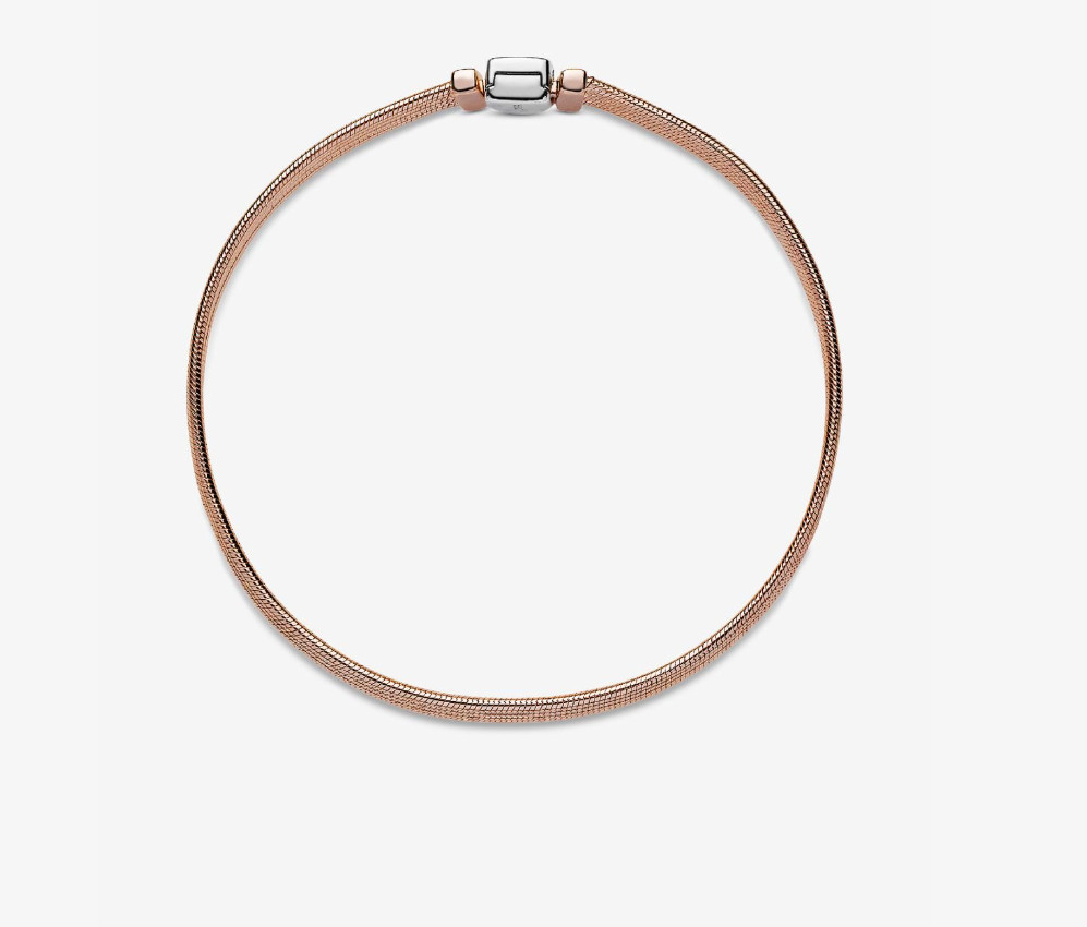 Pandora Rose Gold Reflexions Multi Snake Chain Bracelet Various Size NEW