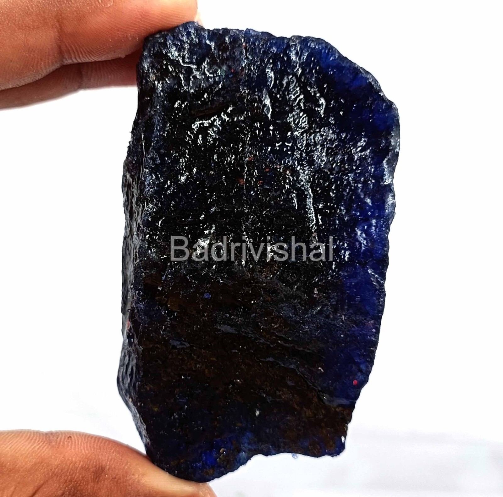 DYED 1000 Ct Certified Blue Sapphire Uncut Rough Natural African Gemstone 4AUG