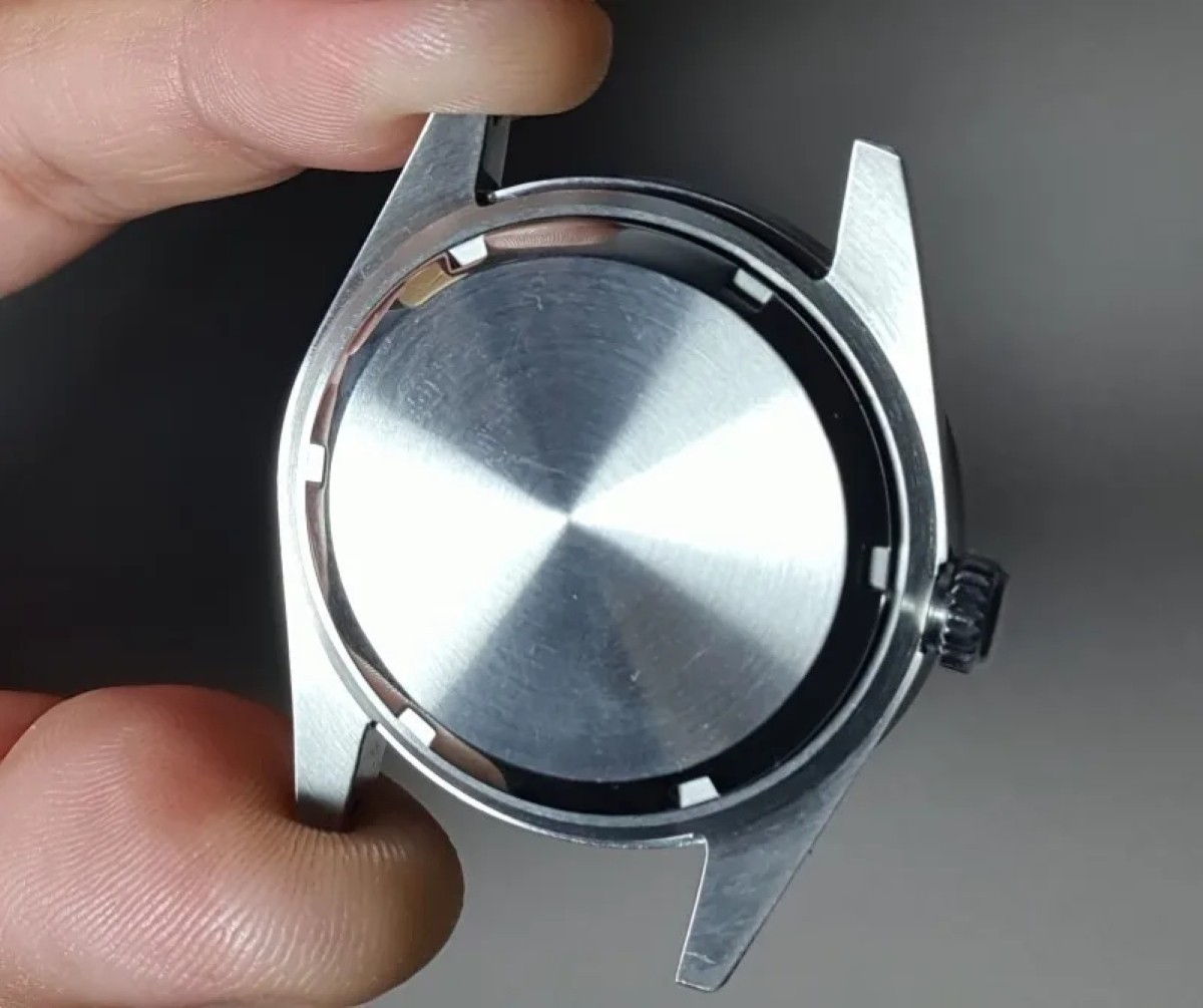 Watch Back Case Stainless Steel 10ATM Slim Thin For NH35 36 NH38 7S26C Movement