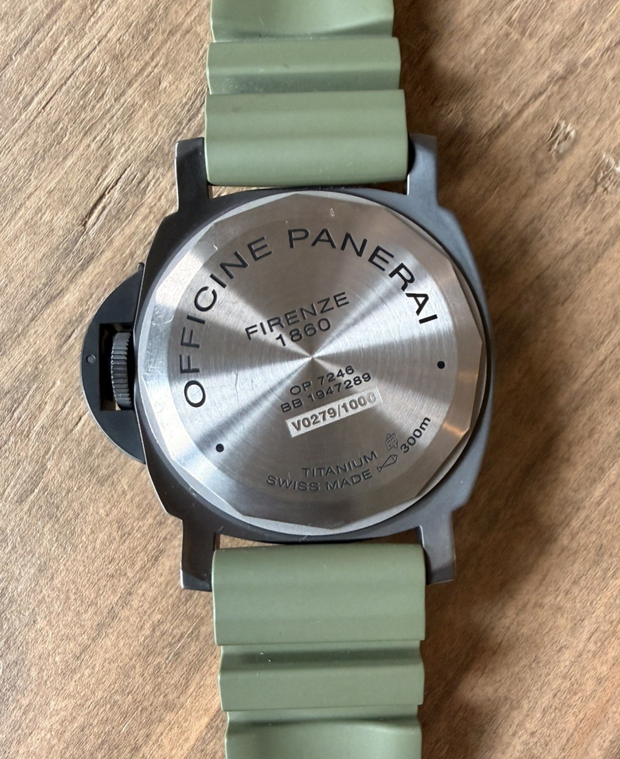 Panerai California 8 Days PAM00779 Titanium Complete Men’s Watch 44mm