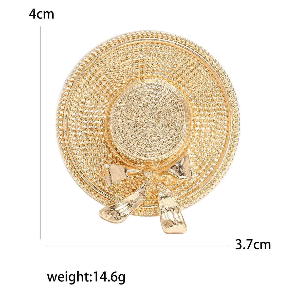 Rhinestone Hat Brooch for Women Men Unisex Enamel Everyday Use Pin Gifts Jewelry