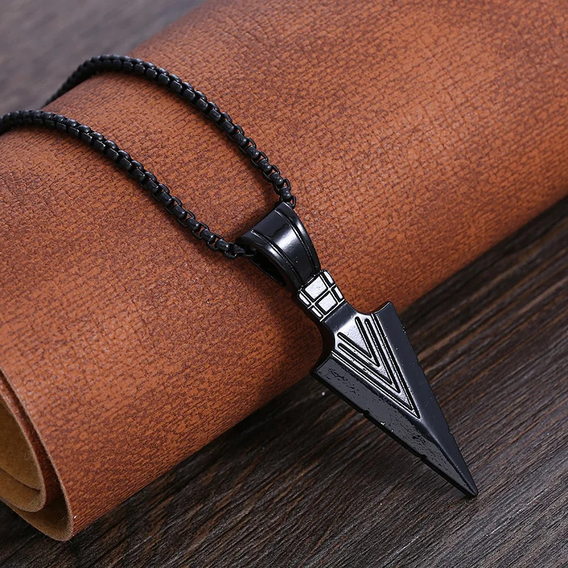 Small Arrow Pendant Necklace Women Trendy European American Outdoor