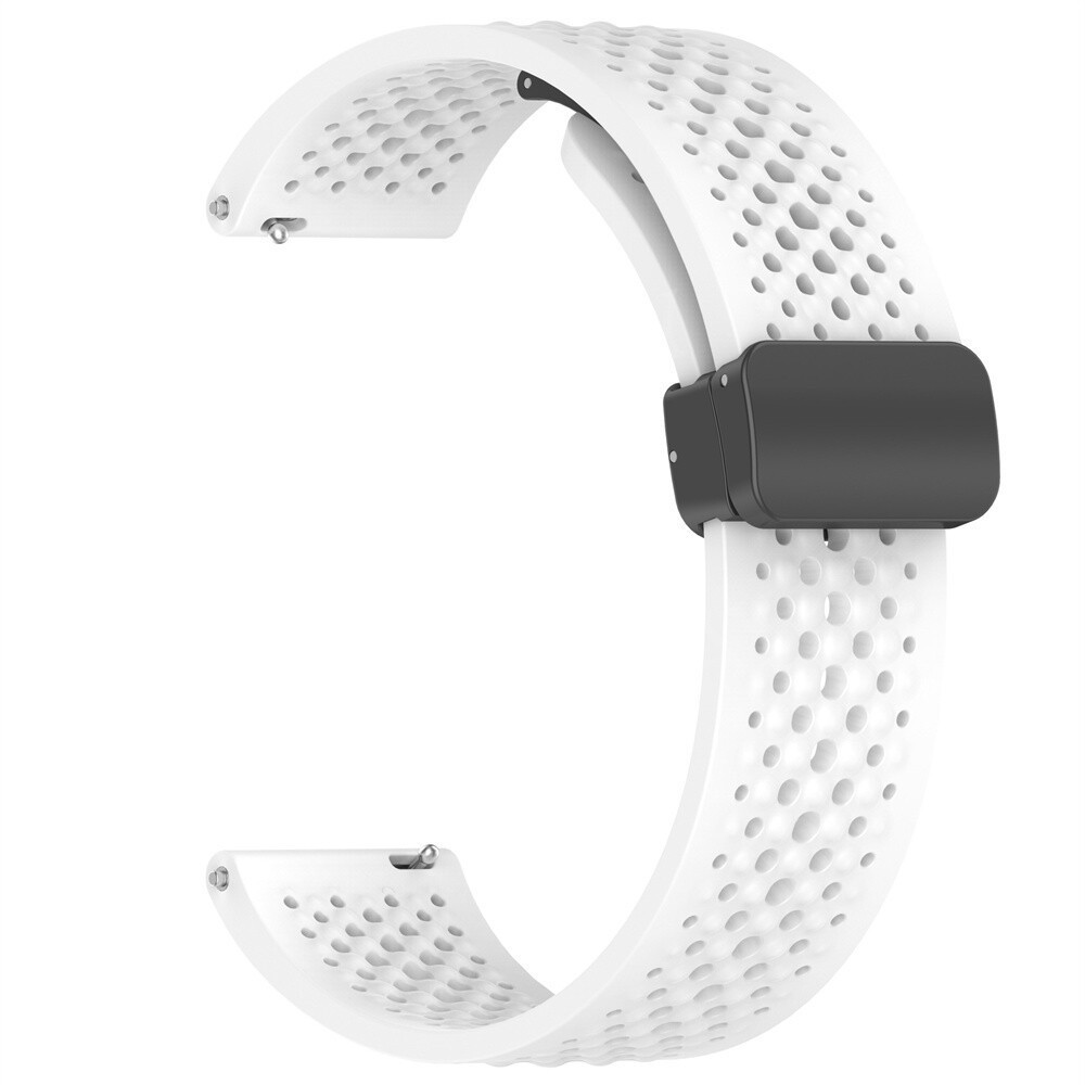 22mm Magnetic Silicone Strap Watch Band For Amazfit Bip 6/5 GTR 4/3/2/GTR 47mm