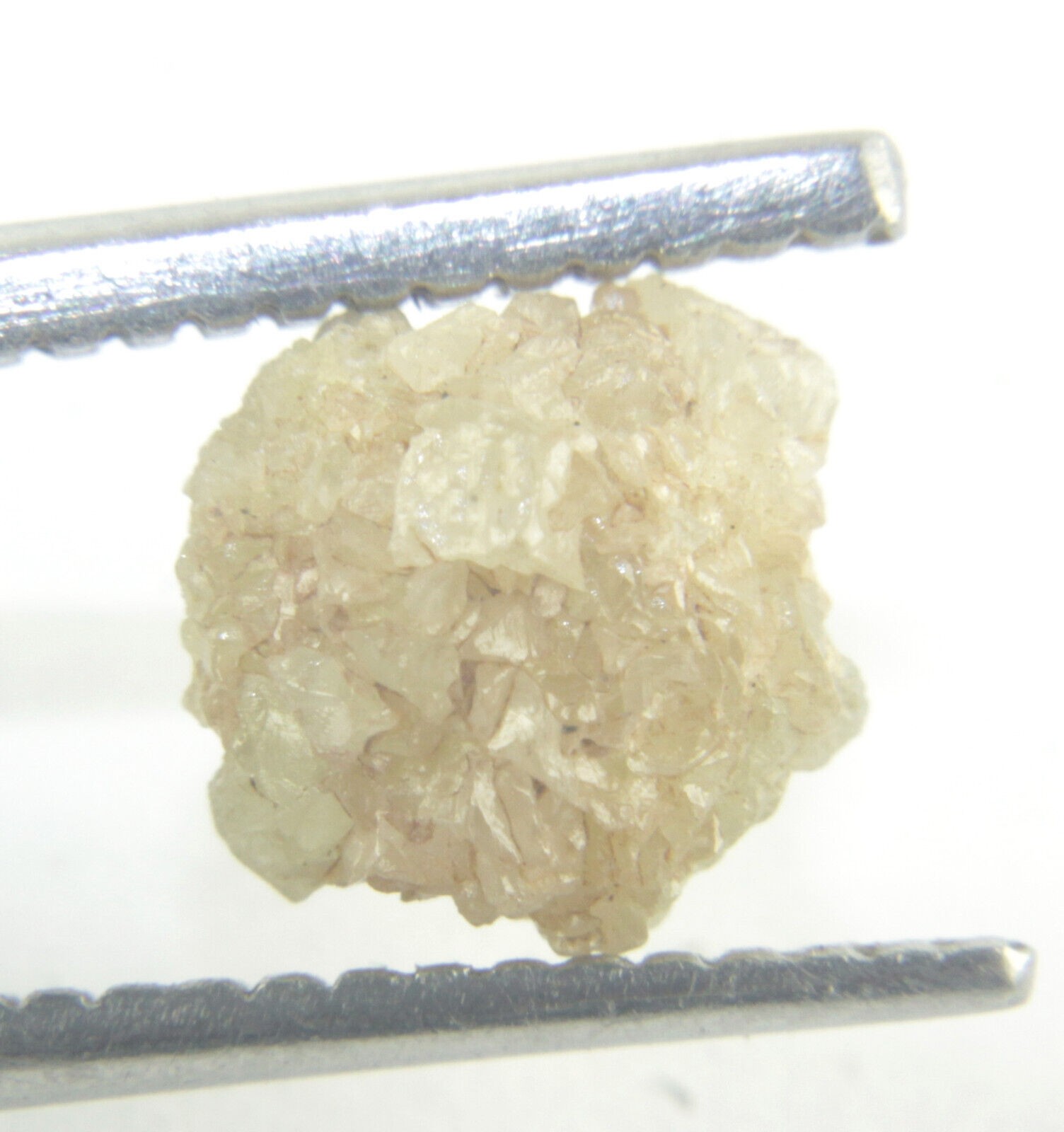 1.68 CTS NATURAL REAL RAW UNCUT GREY ROUGH DIAMOND 8.09×7.69×4.45 MM