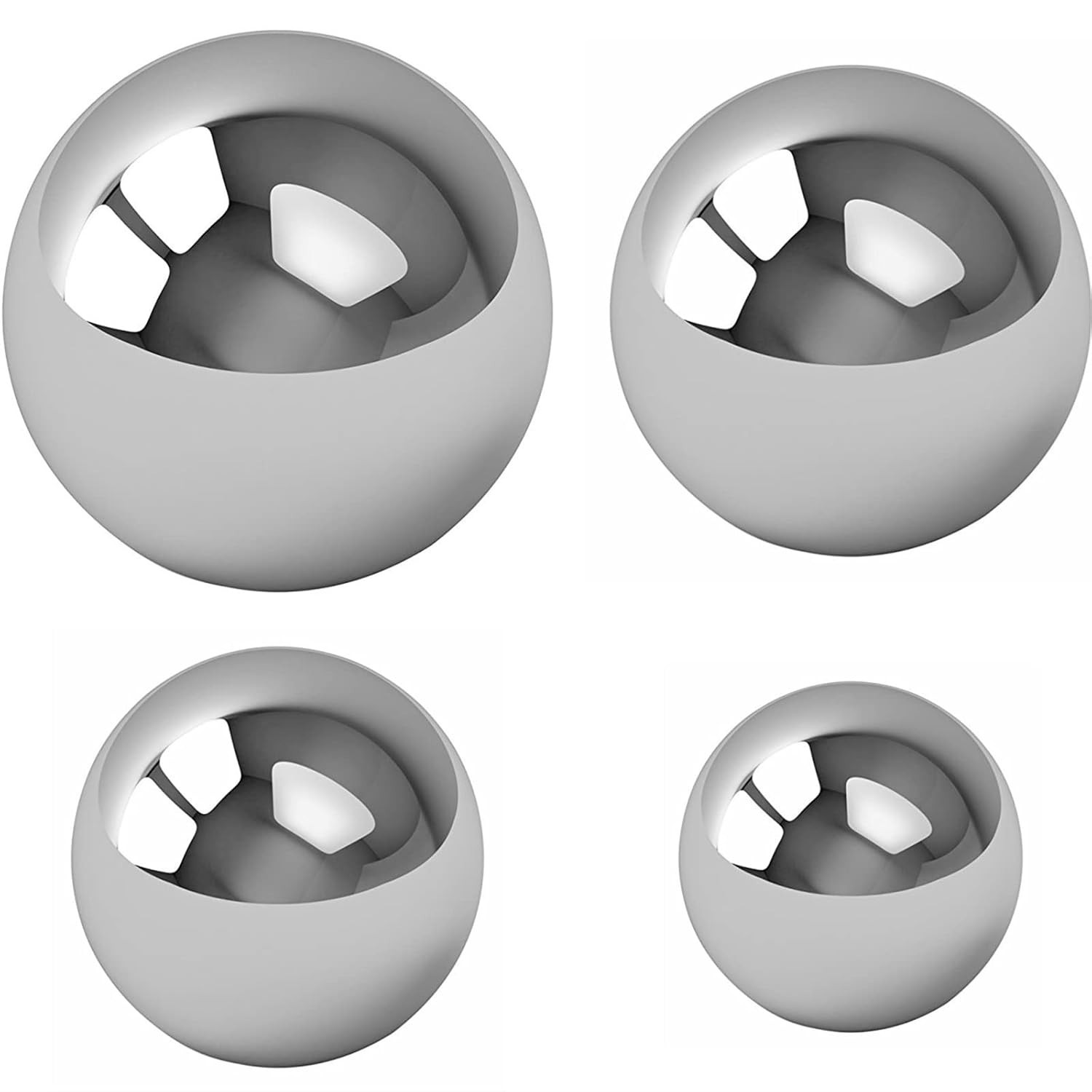 8 Balls Set Lot Ring Making Ball Tool Folding Press Coin Ring Ball Bearing
