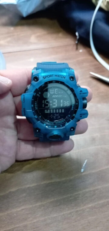 🔥 Men’s Outdoor Sport Watch ⌚ Waterproof LED Analog-Digital | Big Dial Gift 🎁.