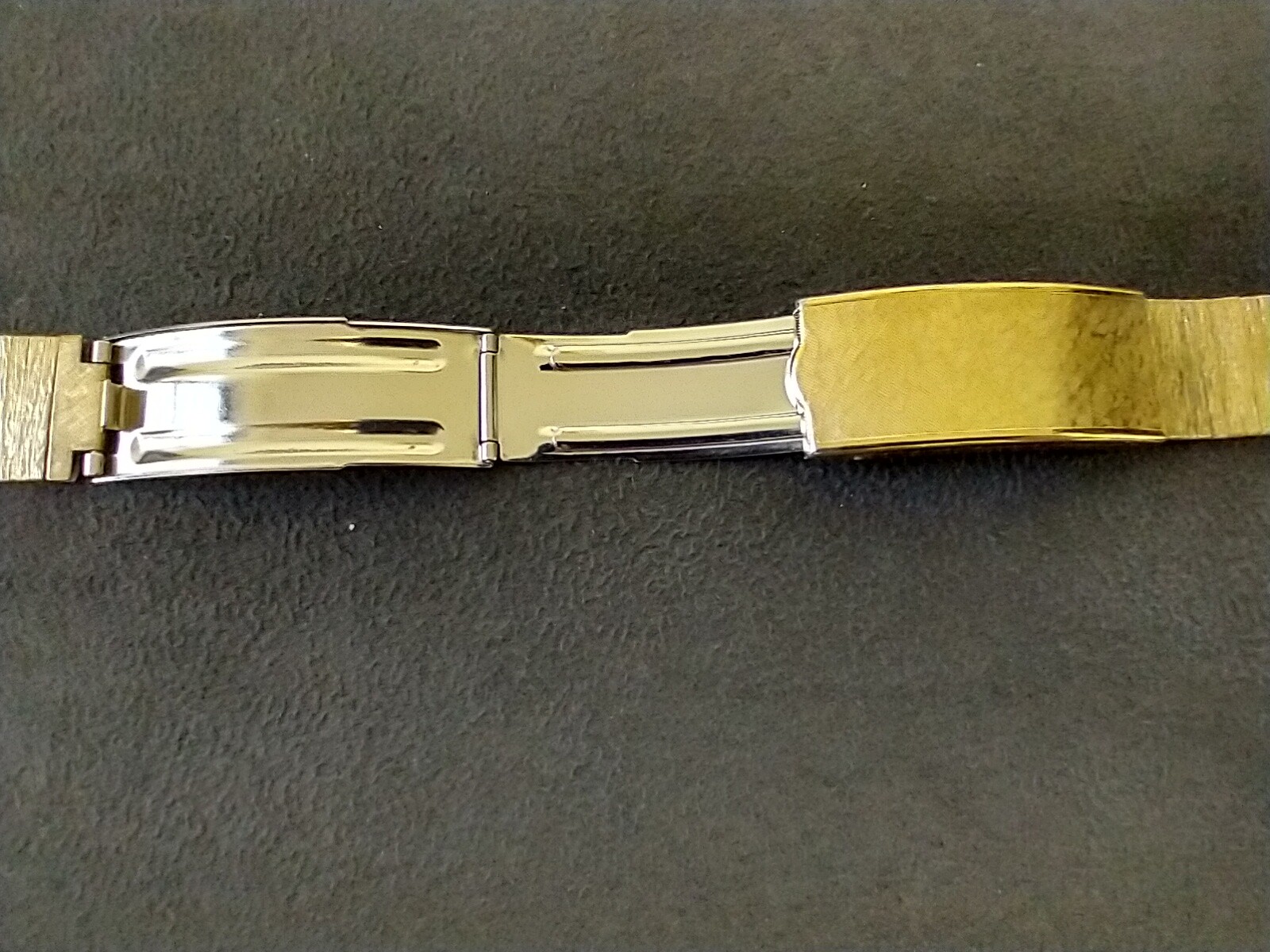 Vintage Kestenmade Mesh 1/40 10k Gold Overlay In Good Condition 16 1/2mm Lug