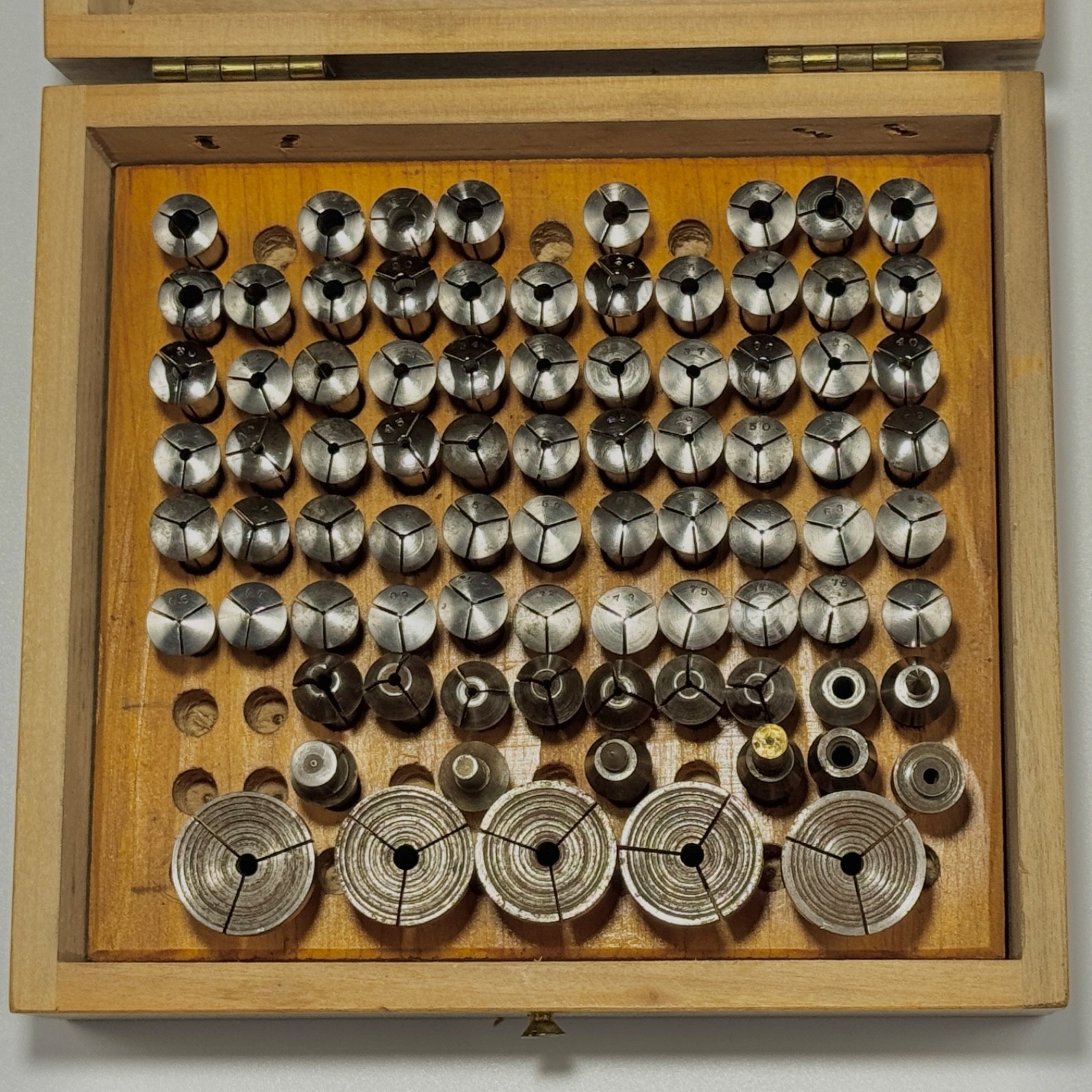 Collectors Dream Rivett (USA) 2C Watchmaker Lathe 82 Collets & Rivett Compound