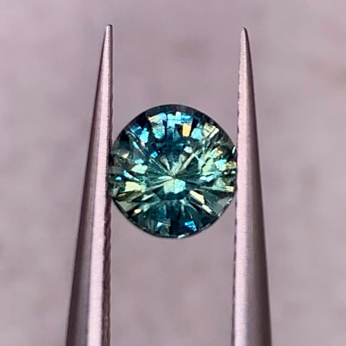 1.06Ct Natural Unheated Rare Teal Sapphire From Madagascar