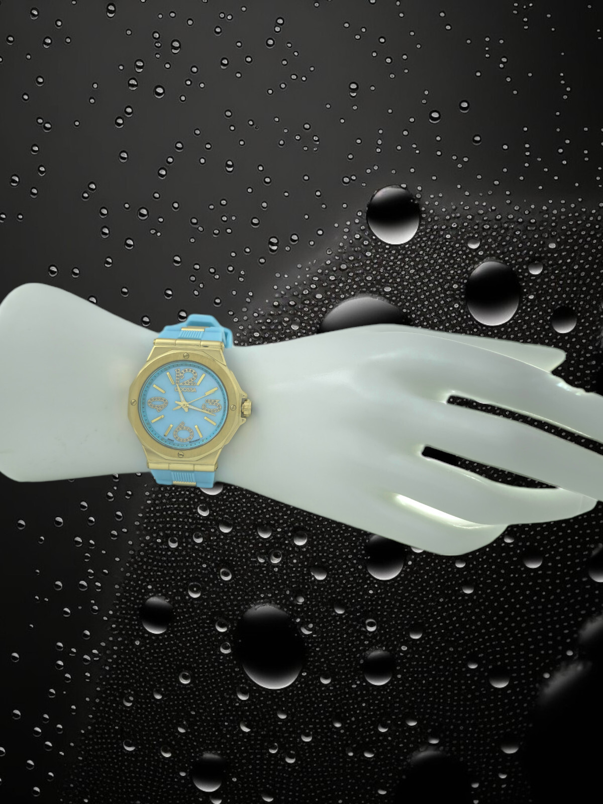Coossa Original Women’s Watch 36.5MM Case Swiss Movt 100M WR Mother Of Pear Dial