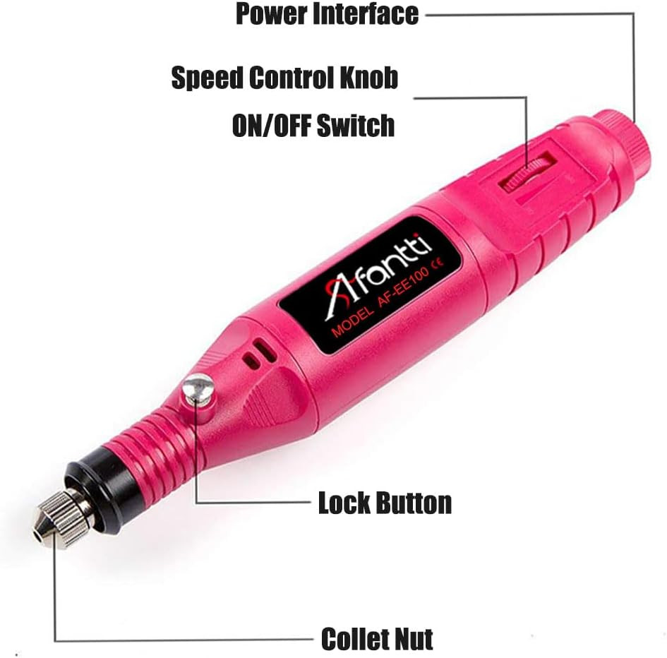 Electric Engraving Pen Etching Tool | Tungsten Carbide Tip | | Stencil | Corded