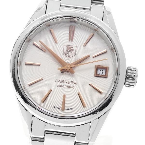 TAG HEUER CARRERA CALIBRE 9 WAR2412-3 28mm SS Silver #C20570