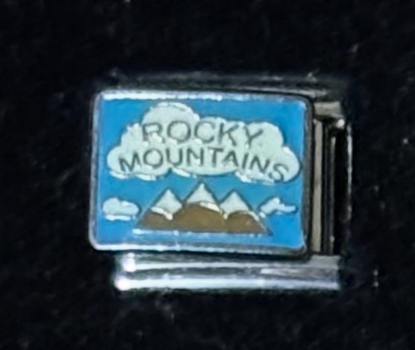 Rocky Mountains Wholesale Italian Charm Enamel Link 9MM K20