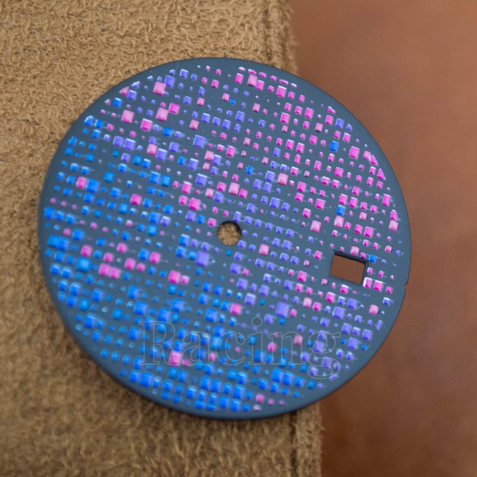 31.8mm Watch Dial Mod Parts Colorful Luminous For Royal Oak Mosaic NH35 NH36 Fit