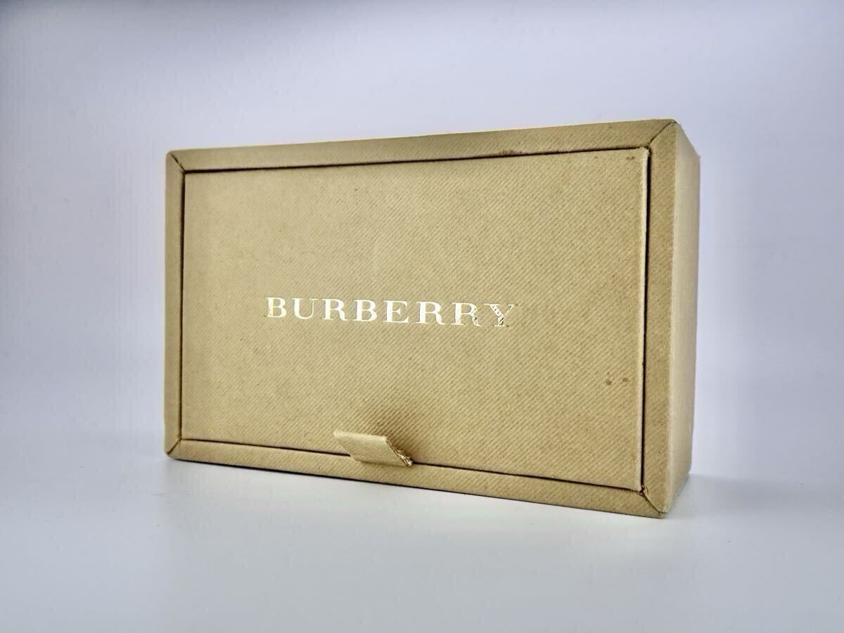 BURBERRY Box Glen Check Silver Burberry Tie Pin Tie Bar 7 2 143