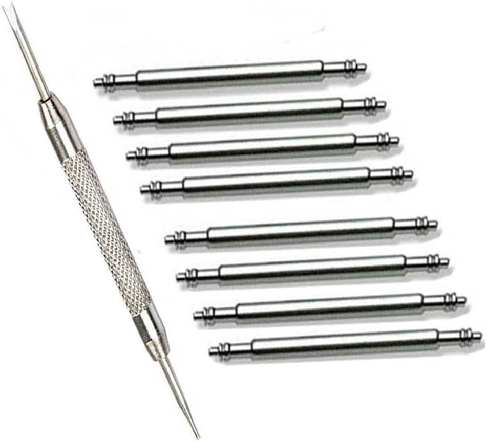 19mm Spring Bar Watch Pins Replacement 8 PCS 1.5mm Diameter