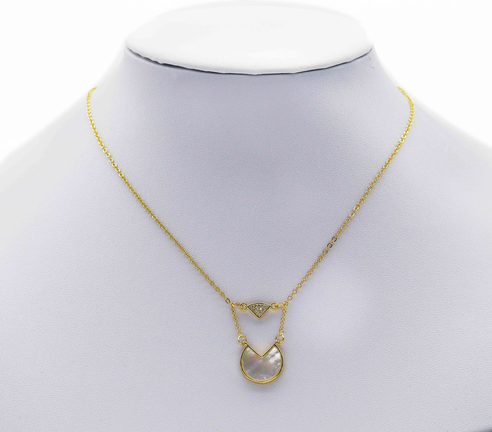 Gold MOP Abalone Charm, Sku#LY06