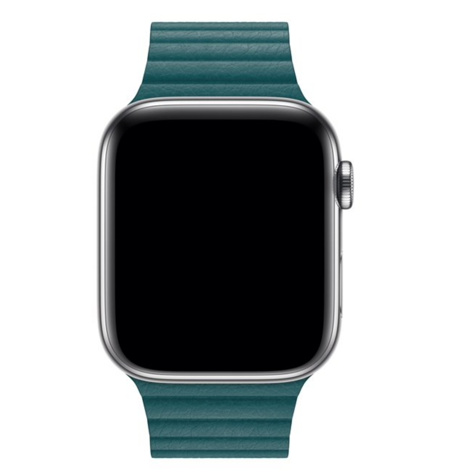 NEW Genuine Apple Brand Peacock Leather Loop Band Fit Watch Size M 44 45 46 49mm
