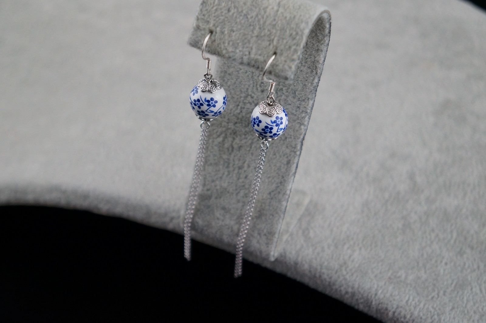 Dr. Pearl Dangle Earring with 925 Silver Hook
