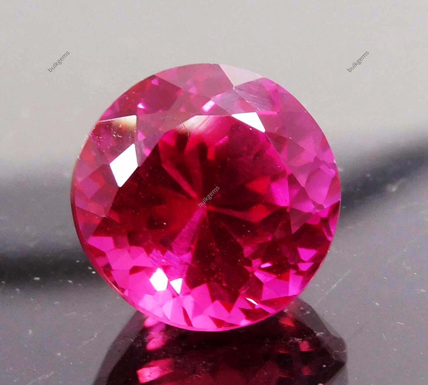 Extremely Rare Pink Sapphire Round Cut 10 Ct NATURAL Loose CERTIFIED Gemstone