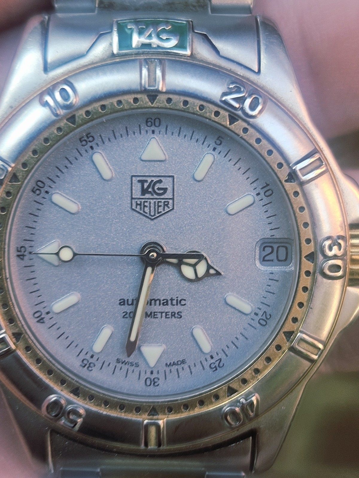 Tag Heuer 4000 Automatic Wrist Watch ETA 2824-2 Movement