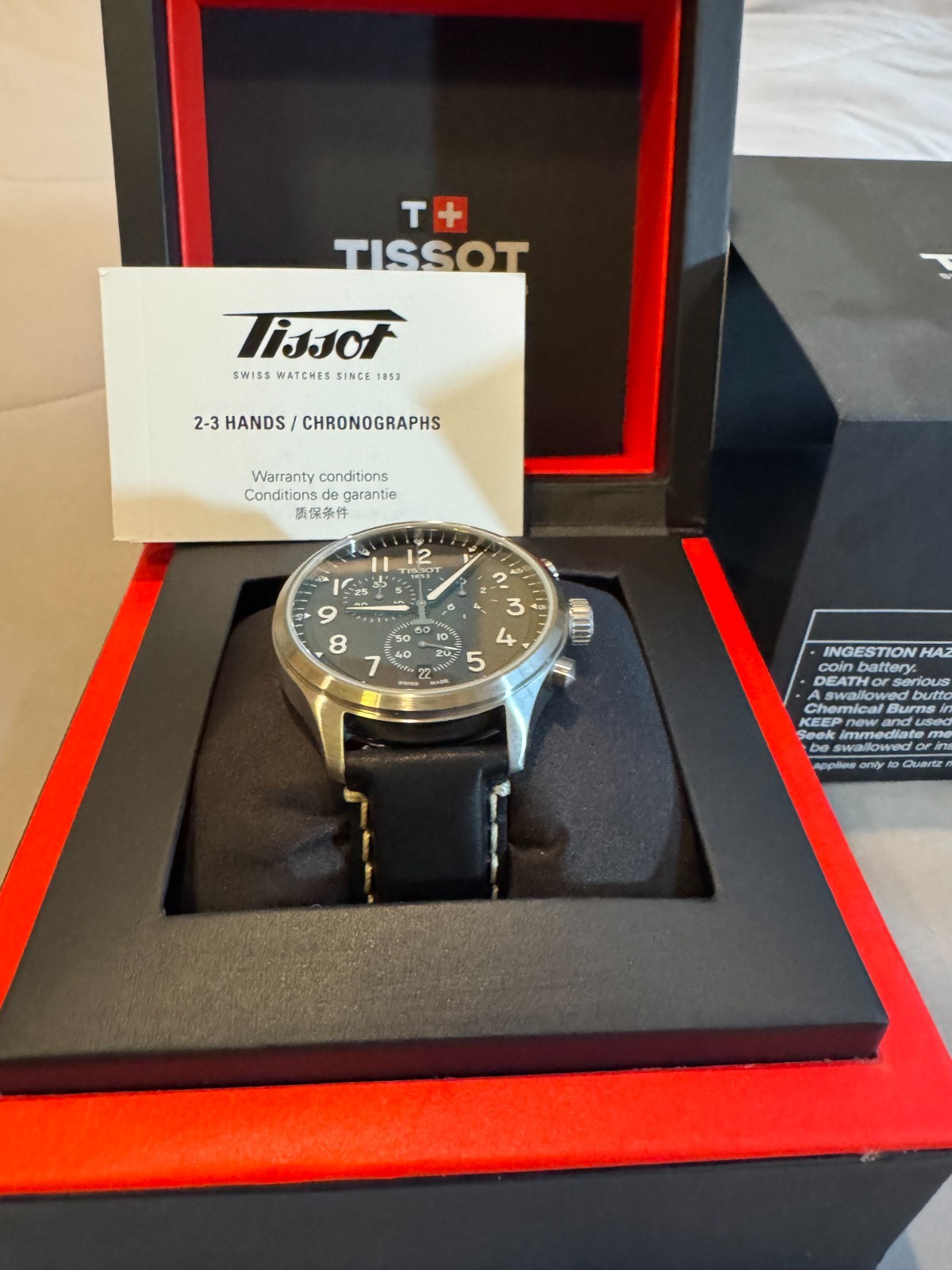 Tissot Chrono XL Anthracite Men’s Watch – T116.617.16.062.00