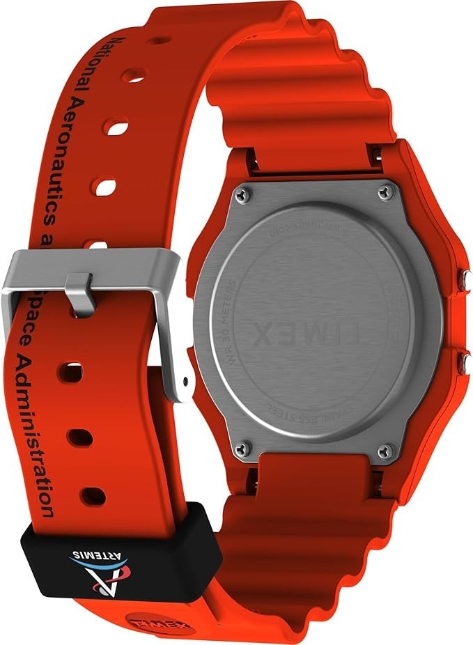 Timex NASA Artemis **Orange** Digital Watch TW2Y13300 NEW IN BOX
