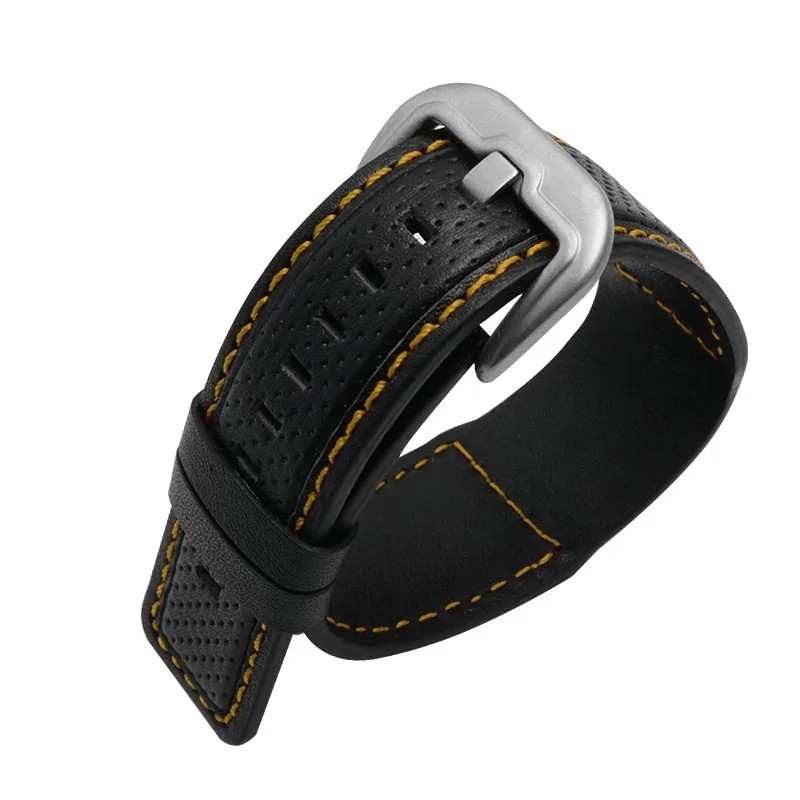 24mm Leather Watch Band Strap For Dietrich OTC-AO1 OT-3 Bracelet