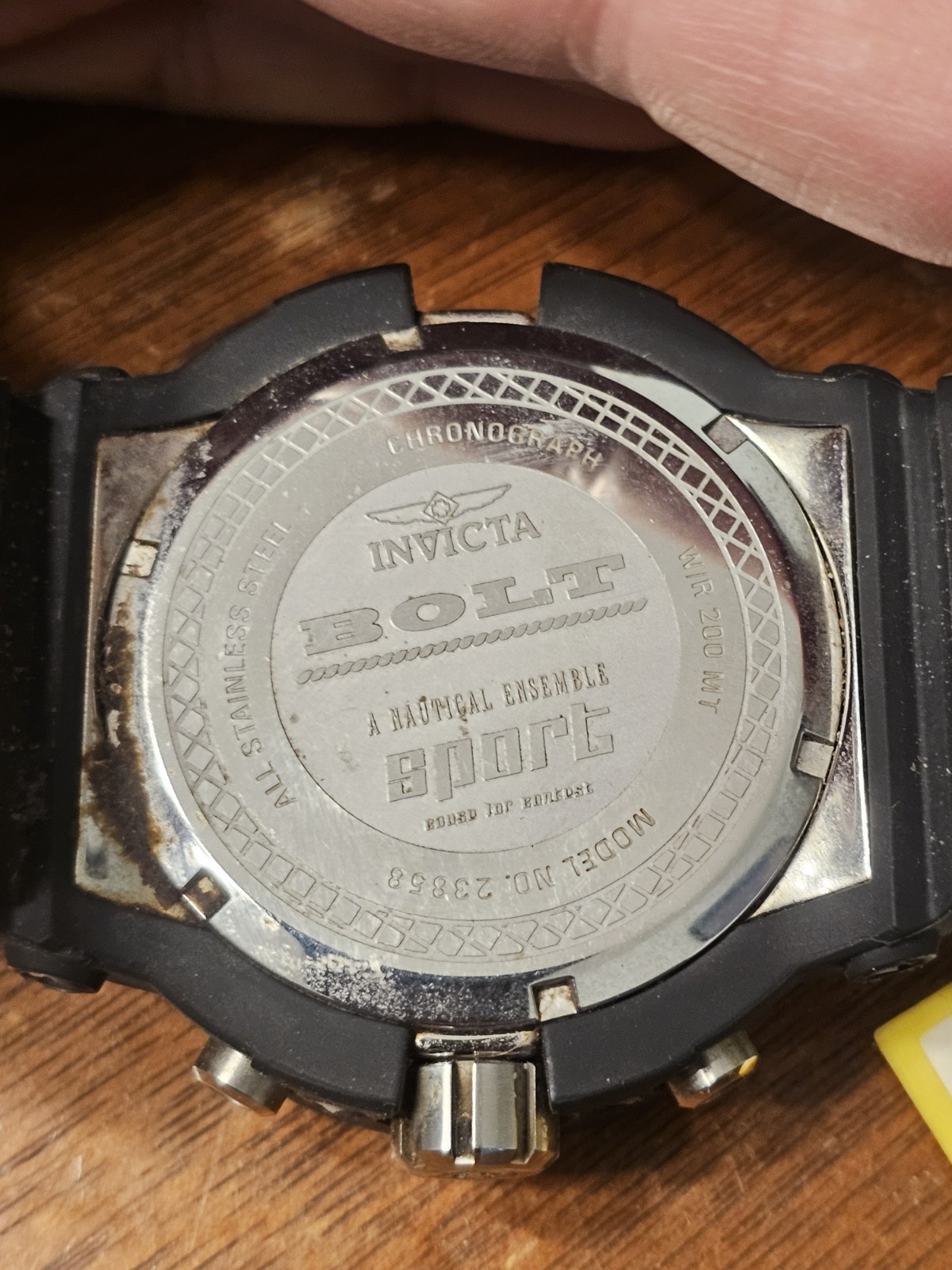Invicta Bolt A Nautical Ensemble Sport Men’s Watch Model # 23858 In Original Box
