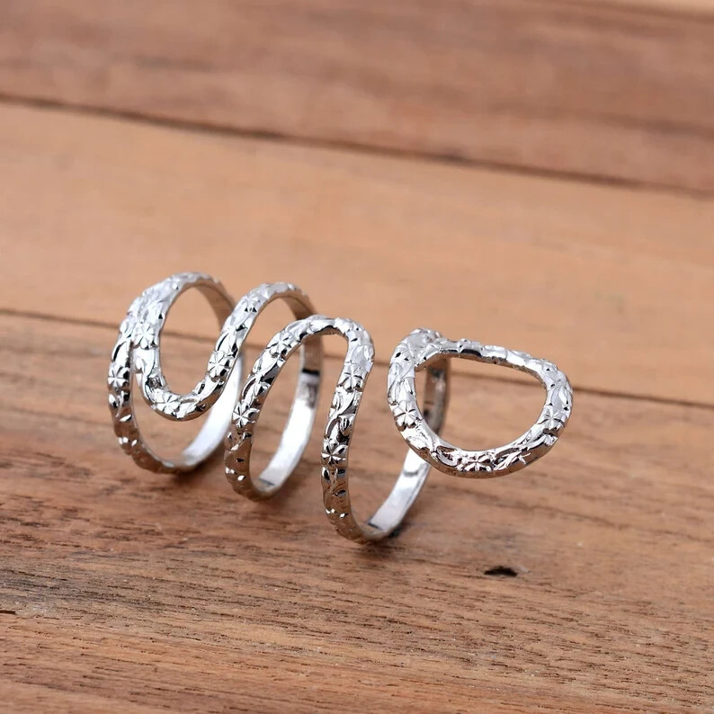 Arthritis Ring, full Finger Ring, Splint Knuckle Ring, 925 Silver Ring, All Size