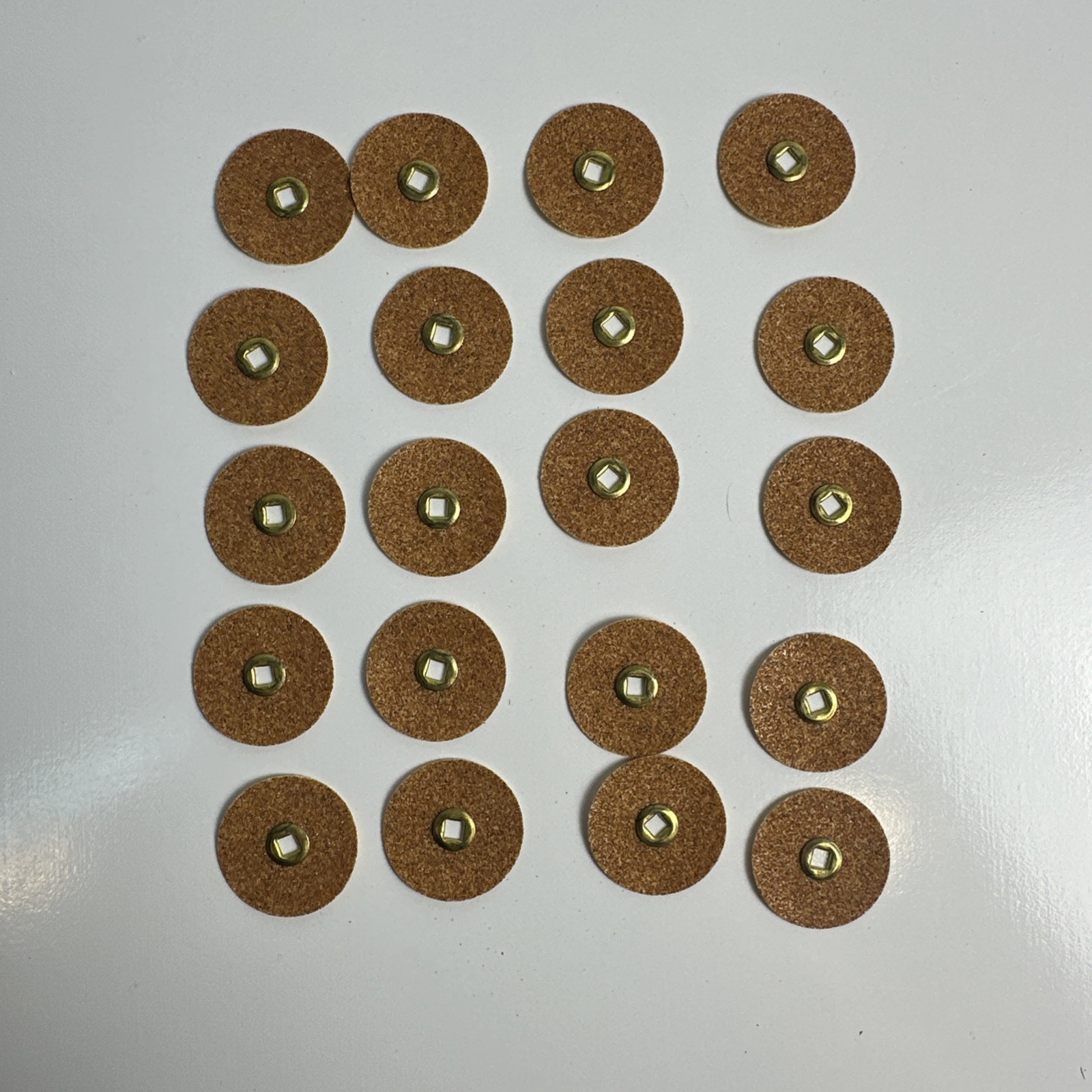 Moore’s Sanding Discs Diameter 7/8″ – Grit: MEDIUM Open Box 20 Discs Only VTG