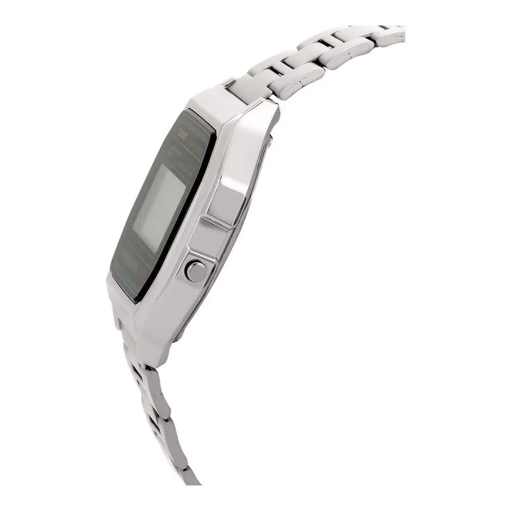 Casio A158WA-1, 7 Year Battery Classic Chronograph Watch, Alarm, Date, NEW
