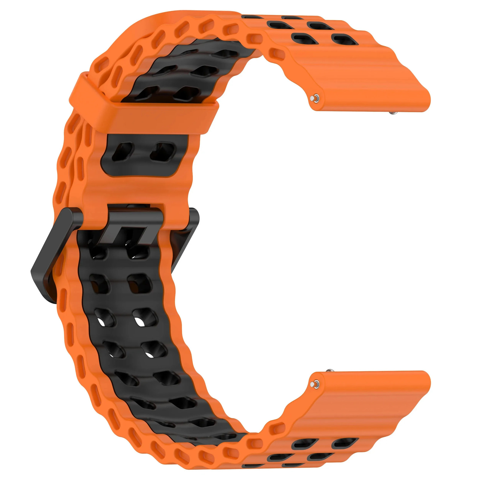 22mm Silicone Strap for Amazfit Balance 2 1 Bip 6 5/GTR 4 3 Pro/Huawei 46mm Band