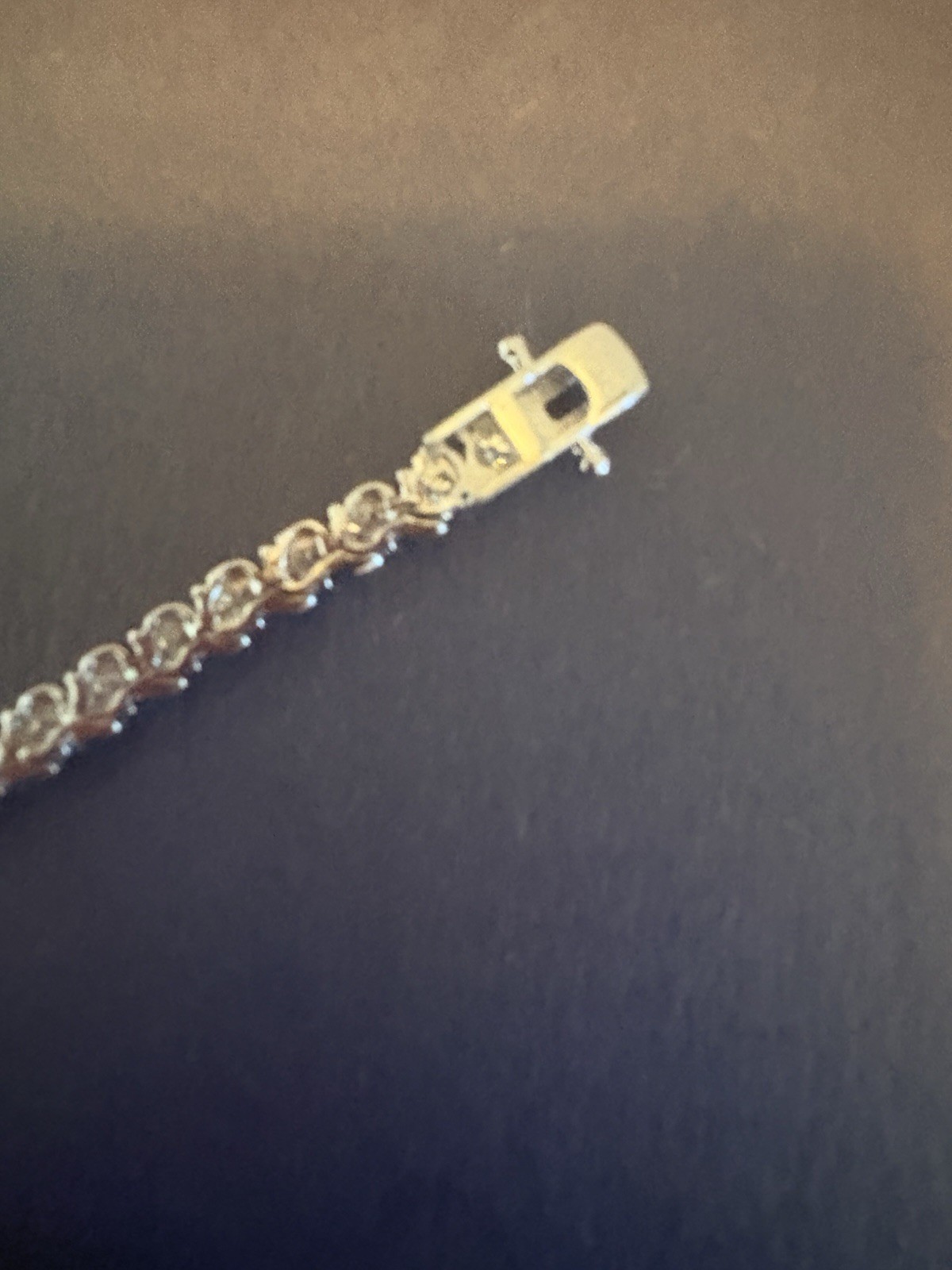 925 Sterling Silver Moissanite Tennis Bracelet 9.00 CTW Round Stones Sparkling