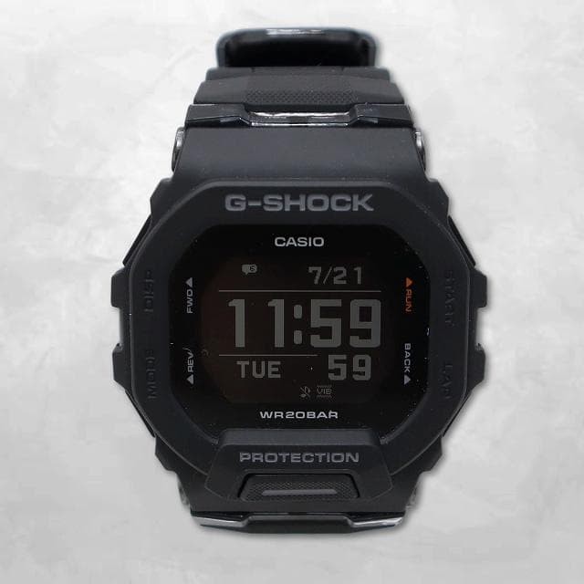 G-Shock GBD-200-1ER G-Squad Sport Watch Black Used G729