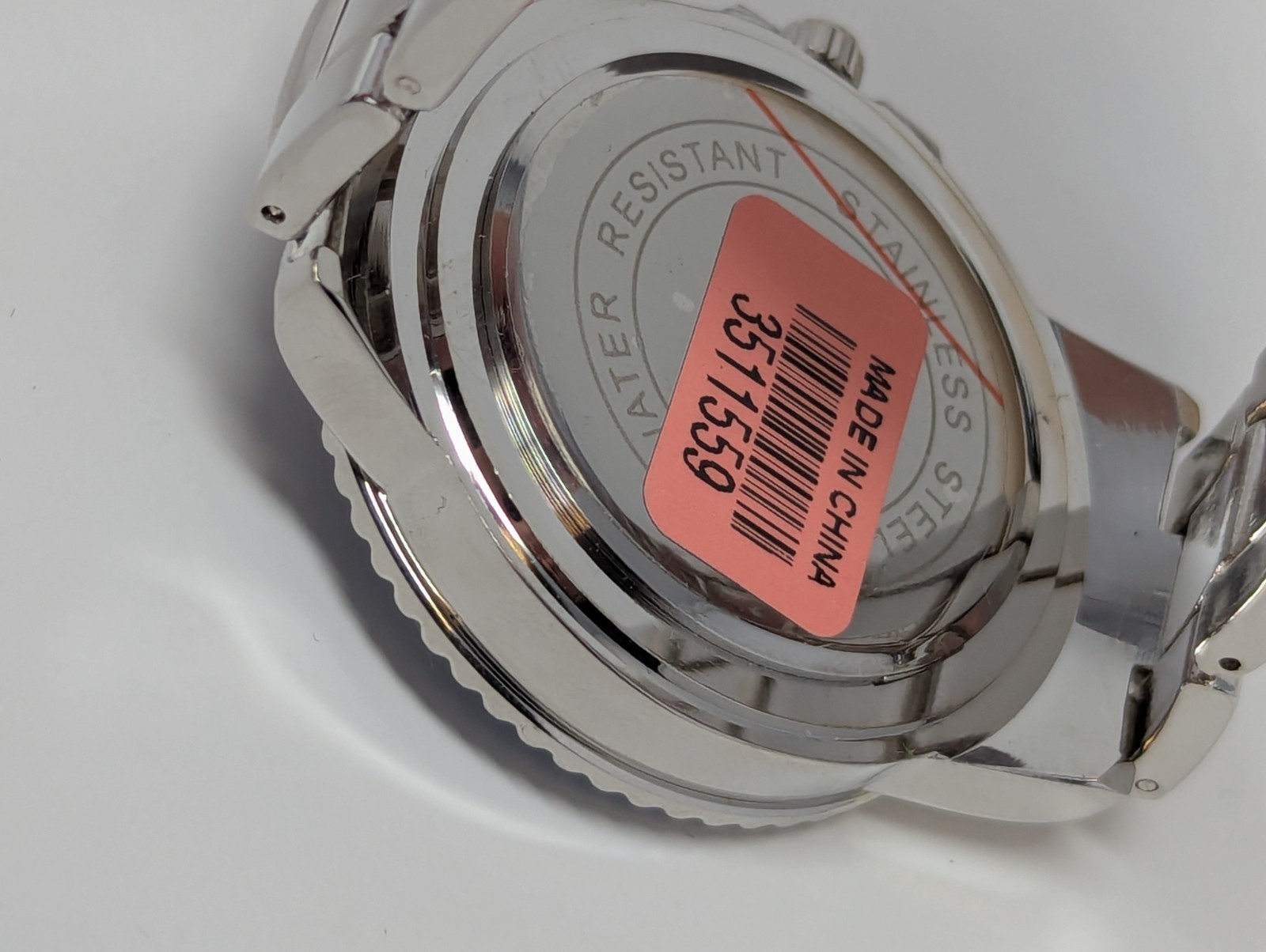 New Strada Women’s Blue Diver Style Watch Silver Tone Japan Movt New Battery