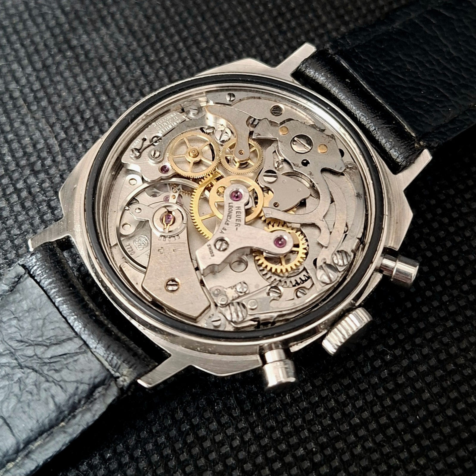 Heuer Jarama ref.110.225 vintage 1978 automatic chronograph cal.12