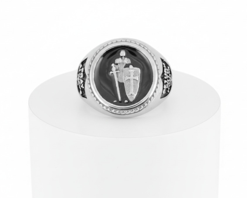 Religious Armor of God Men’s Ring Stainless Steel 183