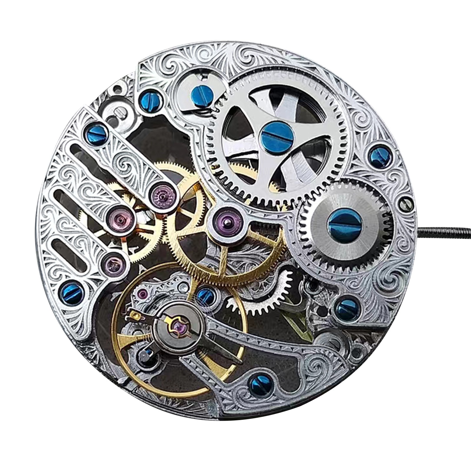 Original Skeleton Movement Hollow Manual Hand Winding For st3620k For ETA 6498