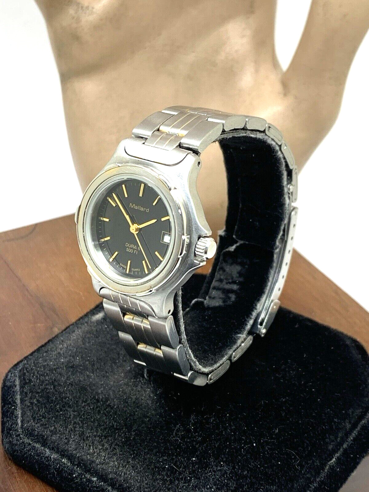 Jules Borel & Co Mallard Women’s Watch Dura 6 Swiss Quartz Two Tone Steel