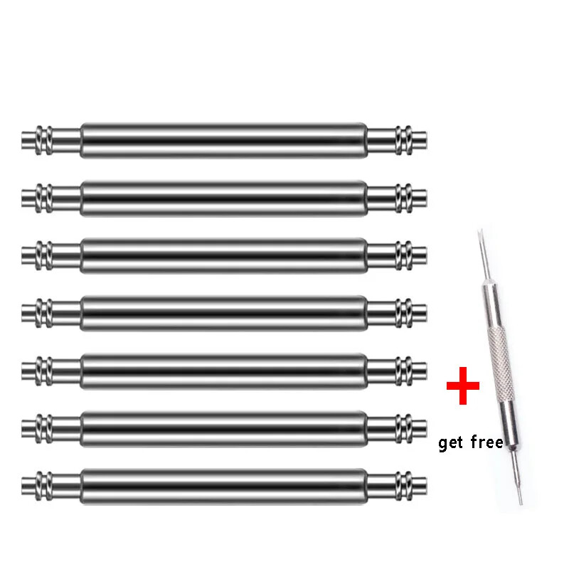 2mm 2.3mm Steel Spring Pins for Garmin Fenix Watch Strap Connecting Bars 22 26mm