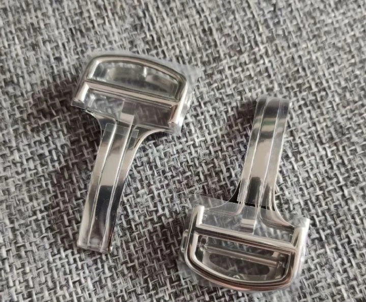 21 mm FKM Vulcanized Rubber Strap Fits Cartier New Santos Quick Release
