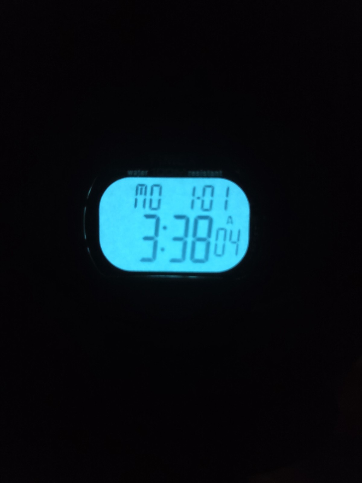 Vintage Timex Expedition 866 Digital Indiglo Watch Leather Band Runs New Battery